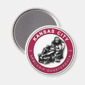 ザアームチェアQB – カンザスシティー マグネット (正面/裏面)