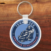 ザアームチェアQB – テネシー キーホルダー (正面)