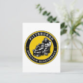 ザアームチェアQB – ピッツバーグ ポストカード (スタンド正面)