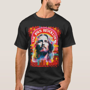 ザイエス革命2.0クリスチャンサイケデリックス Tシャツ