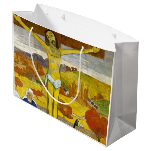 ザイエローキリスト、ゴーギャン ラージペーパーバッグ (裏面アングル)