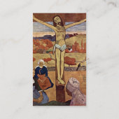 ザイエローキリスト(Paul Gauguin) 名刺 (裏面)