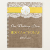 ザイエローサンドドルビーチ結婚式コレクション プランナー手帳 (正面)
