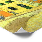 ザイエローハウスバイビンセントヴァンゴッホ ポスター (角)
