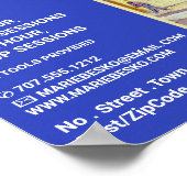 ザイエローハウスバイビンセント・ヴァン・ゴッホ美術教室 ポスター (角)