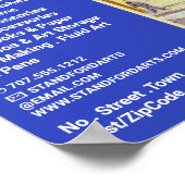 ザイエローハウスバイヴァンゴッホ美術品店 ポスター (角)