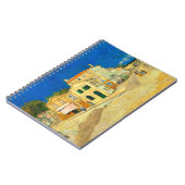 ザイエローハウスランドスケープアートファンゴッホスパイラル ノートブック (左側)