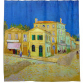 ザイエローハウス、ヴァンゴッホ シャワーカーテン (正面)