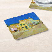 ザイエローハウス、ヴァンゴッホ スクエアペーパーコースター (アングル)
