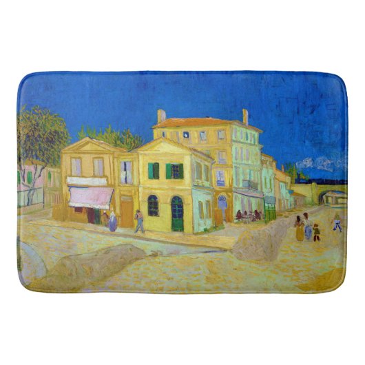 ザイエローハウス、ヴァンゴッホ バスマット (正面)