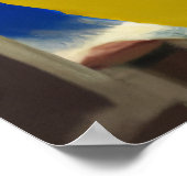 ザイエローレモン顔 | AIアートポスター ポスター (角)