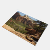 ザイオン国立公園のエメラルドプールの滝 ドアマット (アングル)