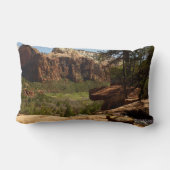 ザイオン国立公園のエメラルドプールの滝 ランバークッション (裏面)