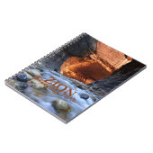 ザイオン国立公園のノート、Zionの狭いところ ノートブック (左側)