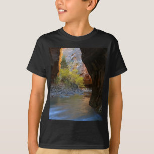 ザイオン国立公園の狭いところ Tシャツ