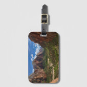 ザイオン国立公園の谷 ラゲッジタグ (正面縦)