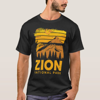 ザイオン国立公園 お土産 キャニオン ユタ州 ハイキング カメラ Tシャツ
