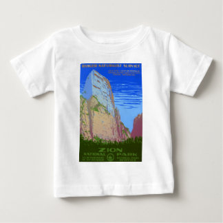 ザイオン国立公園 ベビーTシャツ