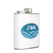 ザイオン国立公園 ユタ州 アウトドア フラスク (右)