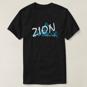ザイオン国立公園 ユタ州 山々 Tシャツ