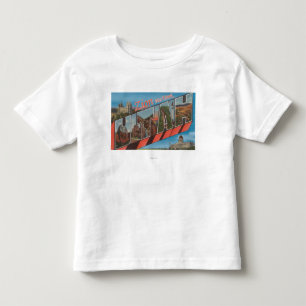 ザイオン国立公園、ユタ-大きい手紙場面 トドラーTシャツ