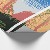 ザイオン国立公園 ラッピングペーパー (角)