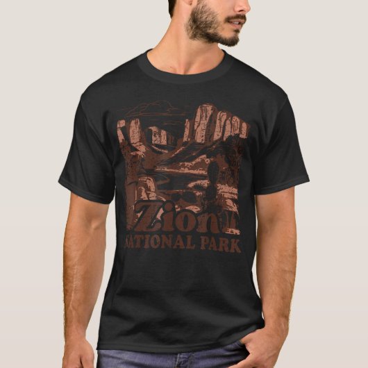 ザイオン国立公園 Tシャツ (正面)