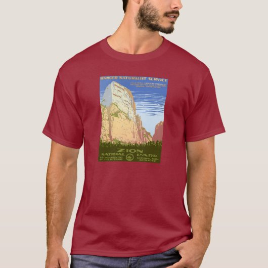 ザイオン国立公園 Tシャツ (正面)