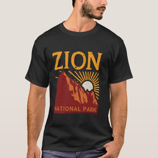 ザイオン国立公園 Tシャツ (正面)