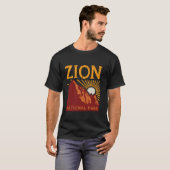 ザイオン国立公園 Tシャツ (正面フル)