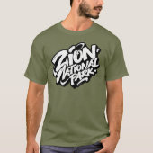 ザイオン・ナショナルパーク Tシャツ (正面)