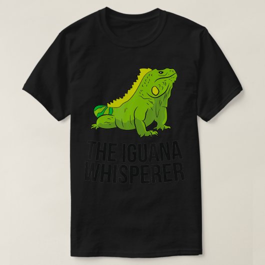 ザイグアナウィスペラーゲッコトカゲ Tシャツ (デザイン正面)