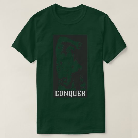 ザイズを征服 Tシャツ (デザイン正面)