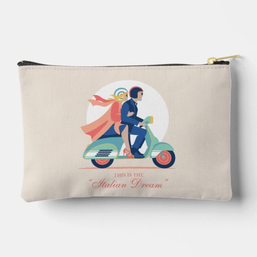 ザイタリアンドリームザホワイトロータス アクセサリーポーチ (裏面)