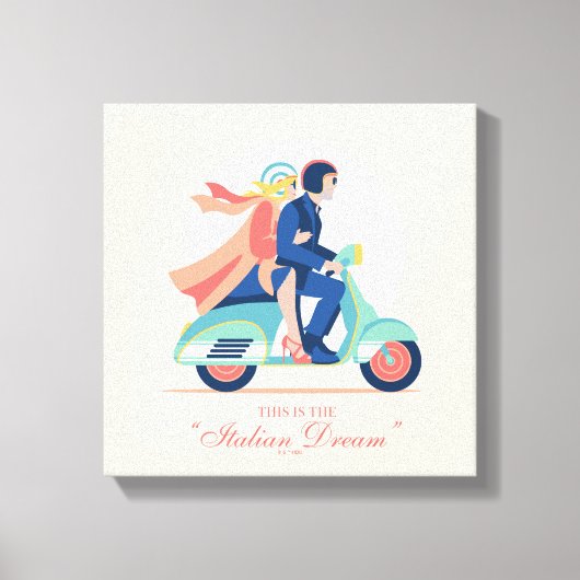 ザイタリアンドリームザホワイトロータス キャンバスプリント (正面)