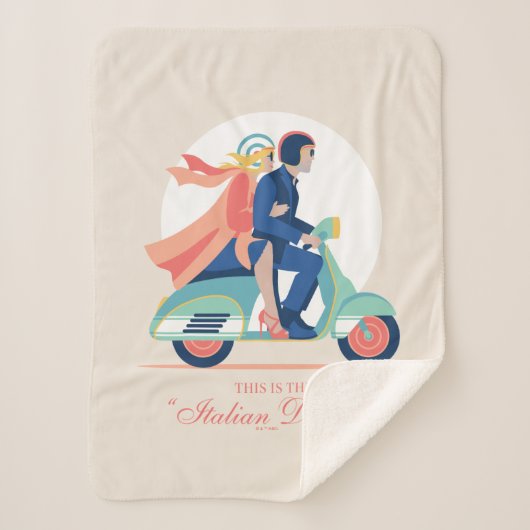 ザイタリアンドリームザホワイトロータス シェルパブランケット (正面)