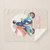 ザイタリアンドリームザホワイトロータス シェルパブランケット (正面(横))