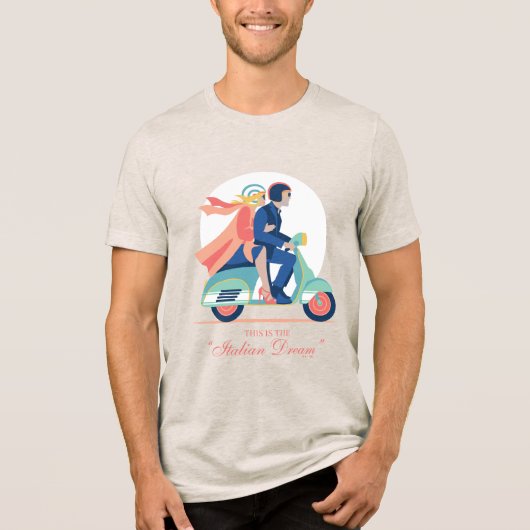ザイタリアンドリームザホワイトロータス トライブレンドTシャツ (正面)