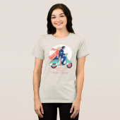ザイタリアンドリームザホワイトロータス トライブレンドTシャツ (正面全面)
