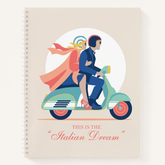 ザイタリアンドリームザホワイトロータス ノートブック (正面)