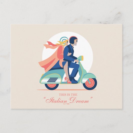 ザイタリアンドリームザホワイトロータス ポストカード (正面)