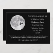 ザイタルグッドタイムムーンハローウィンパーティ招待状 招待状 (正面/裏面)