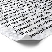 ザイナブの有名な演説 ポスター (角)