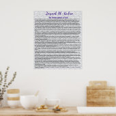 ザイナブの有名な演説 ポスター (キッチン)