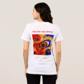 「ザイナブ」黄金の太陽の娘 トライブレンドＴシャツ (裏面全面)