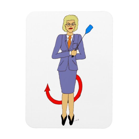 ザイビル先生 マグネット (縦)