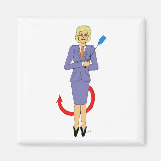 ザイビル先生 マグネット (正面)