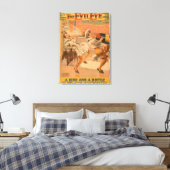 ザイマズアイ「鳥とボトル」劇場 キャンバスプリント (インサイチュ (寝室))