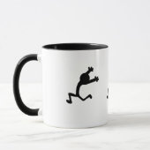 ザイランニングンズマン マグカップ (左)