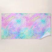 ザイリディスレオレオパシリーズデザイン10 ビーチタオル (正面)